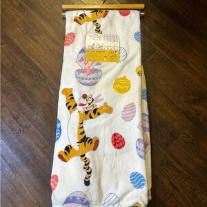 Winnie the Pooh Plush Easter Throw Blanket